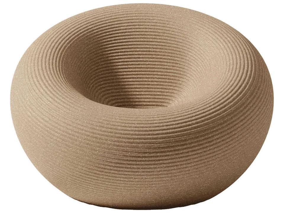 Nami Golden Sand Recycled Plastic Lounge Chair