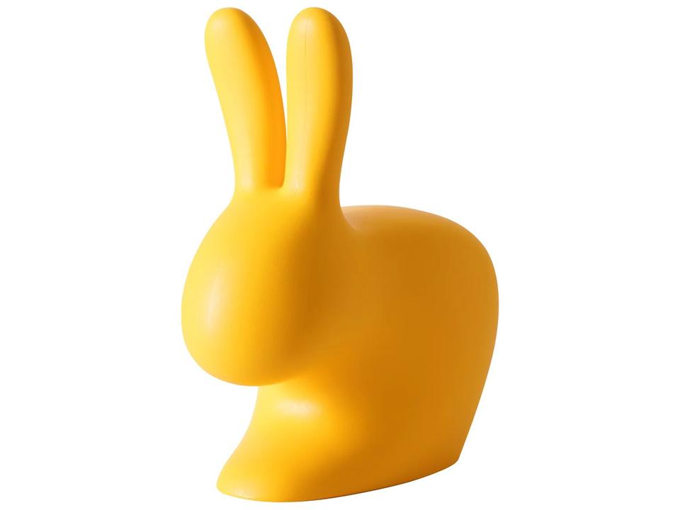 Rabbit Yellow Recycled Plastic Lounge Chair by Stefano Giovannoni