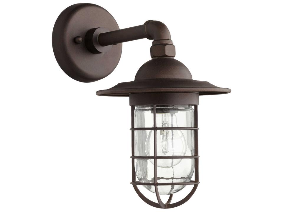 Bowery 1-Light Outdoor Wall Sconce in Oiled Bronze
