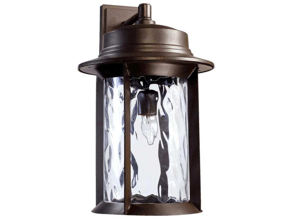 Charter 1-Light Outdoor Wall Light in Oiled Bronze