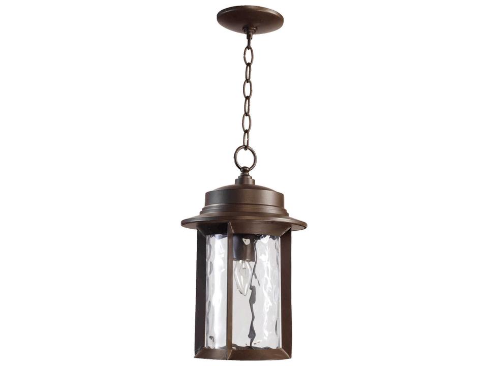 Charter 1-Light Outdoor Hanging Light in Oiled Bronze