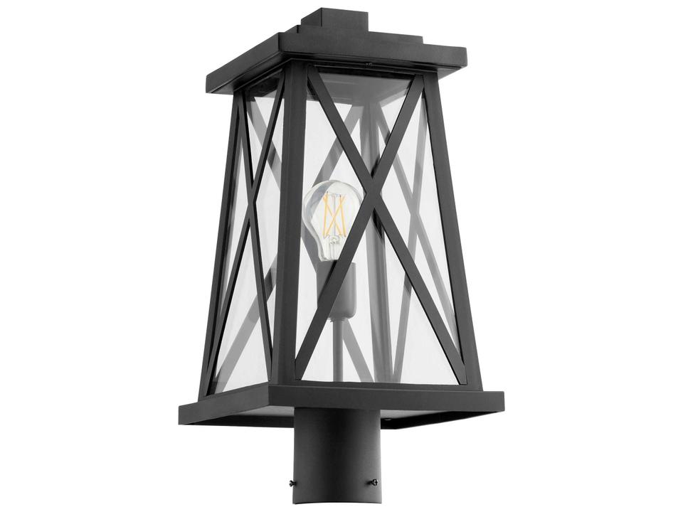 Artesno 1-Light Outdoor Post Light in Textured Black