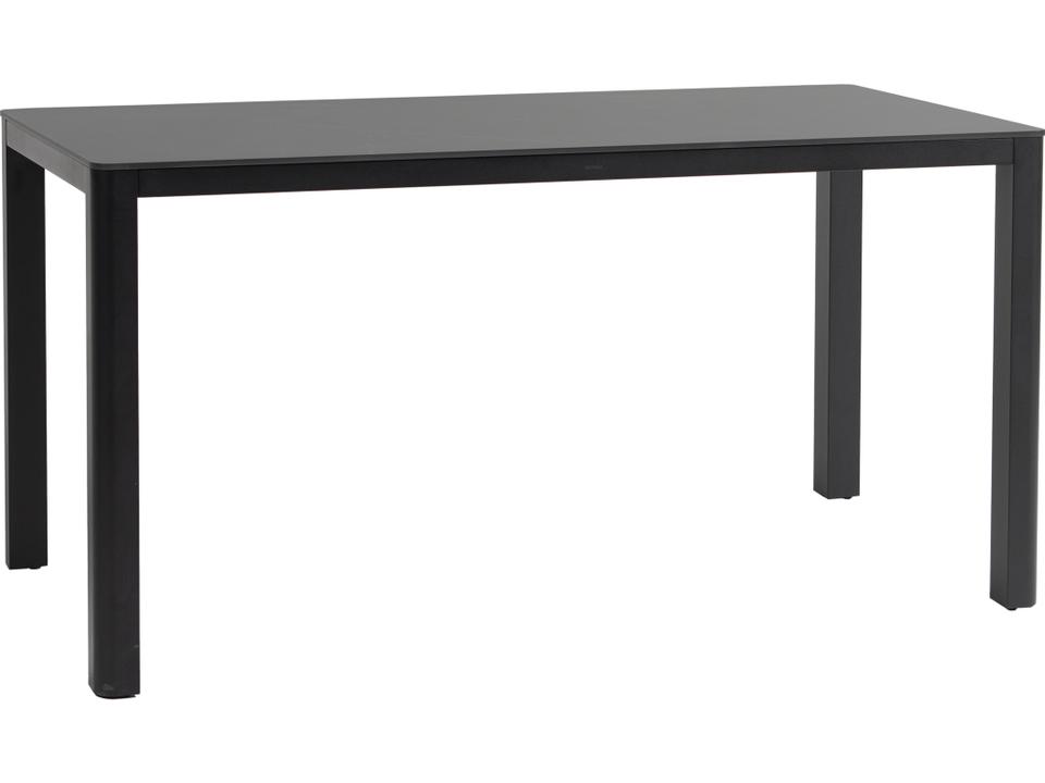 Hampshire Rectangular Counter Table in Diva Night with Pietra Grey Sintered Stone Top