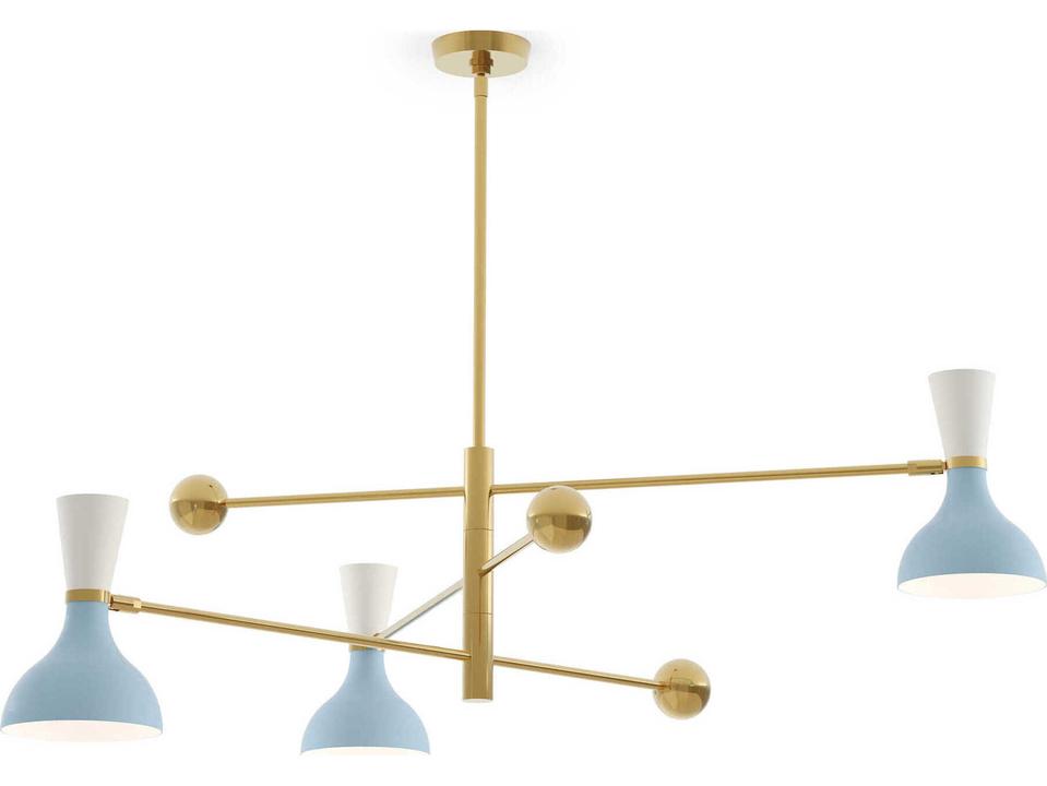 Clare 3-Light Metal Chandelier