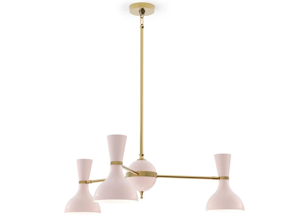 Clare 3-Light Chandelier in Polished Nickel