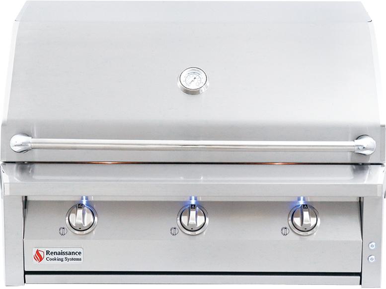 RCS American Renaissance 36 Inch Natural Gas Built-In Grill