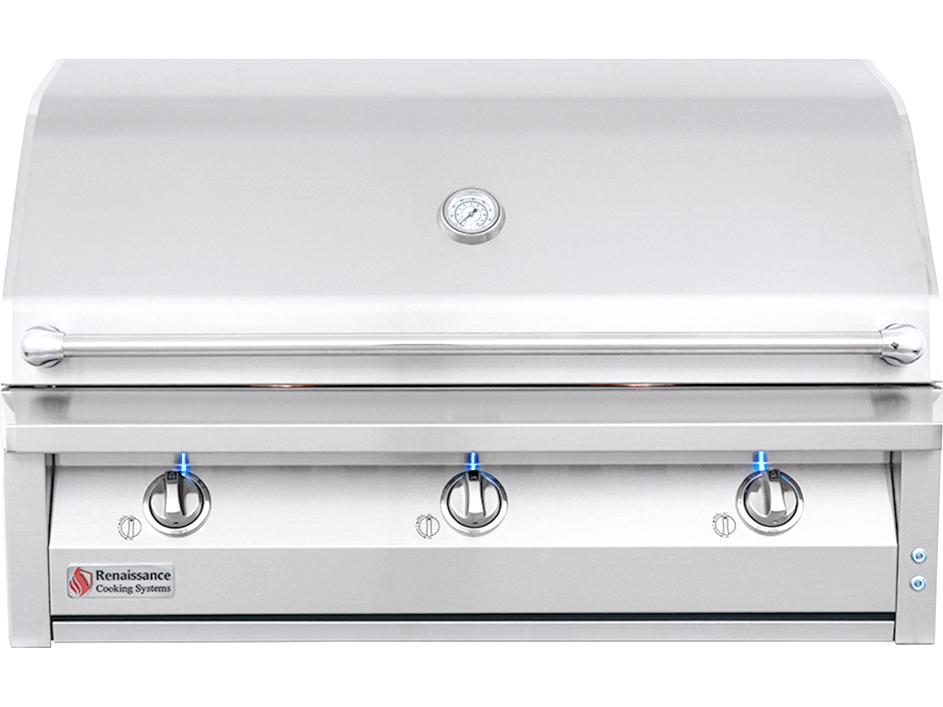 RCS ARG 42 Inch Propane Gas Stainless Built-in Grill
