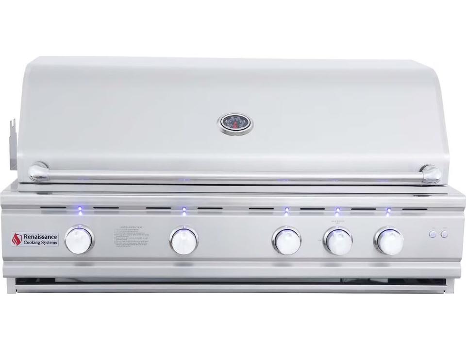Cutlass Pro Stainless Steel 4 Burner Gas Built-In Grill