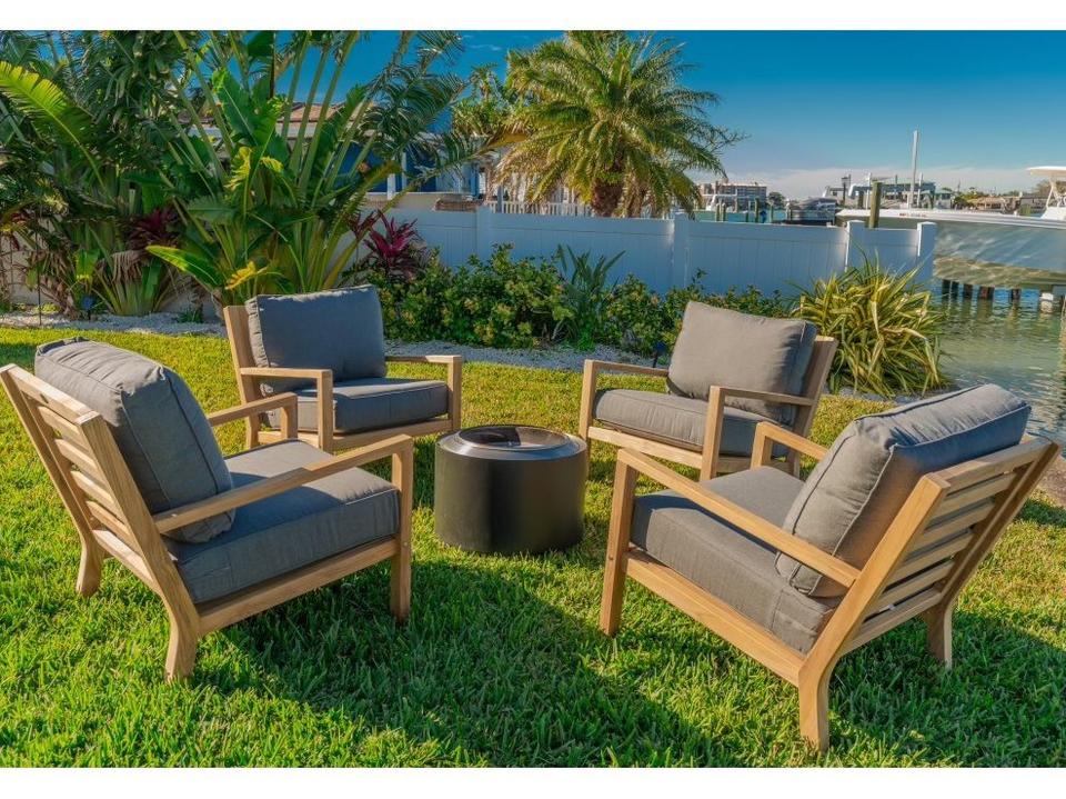 Coastal Fire Pit Lounge Set