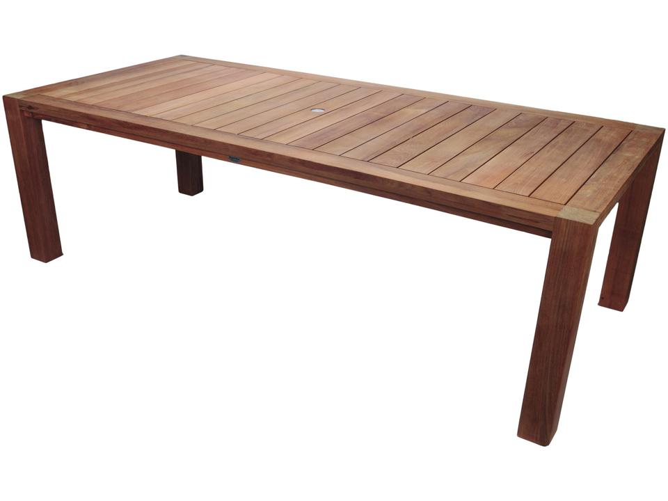Comfort 94.5-Inch Rectangular Teak Dining Table