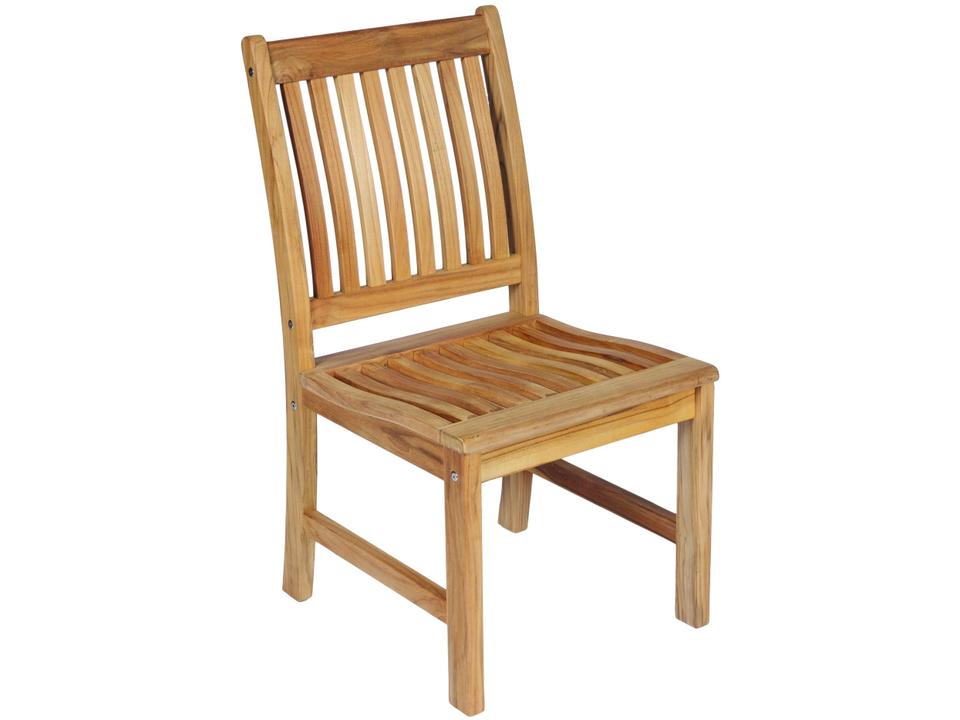 Compass Teak Dining Side Chair