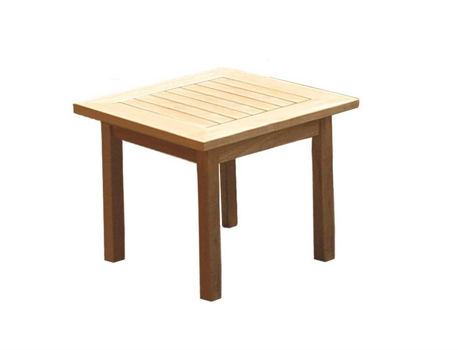 Miami Square Teak Side Table