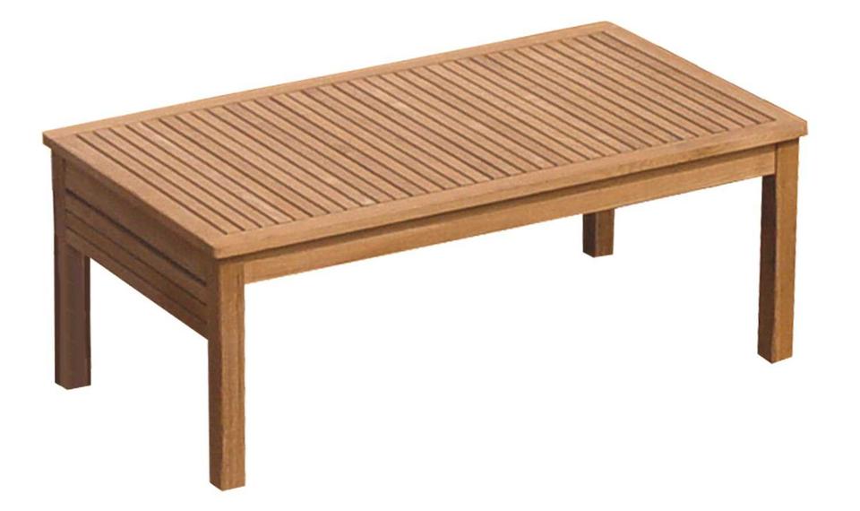 Miami Rectangular Outdoor Teak Coffee Table