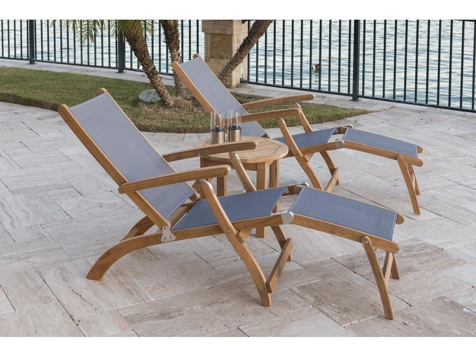 Steamer Sling Outdoor Lounge Set