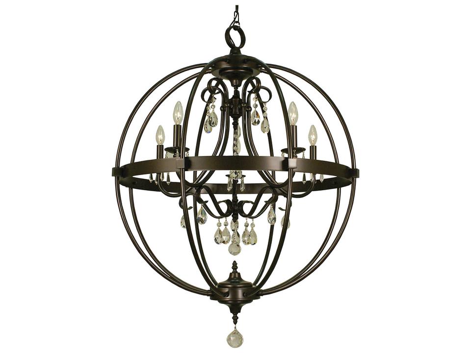 5-Light Compass Foyer Chandelier