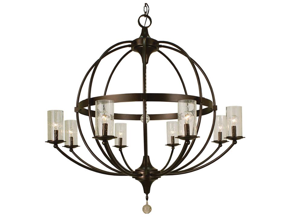 8-Light Compass Foyer Chandelier