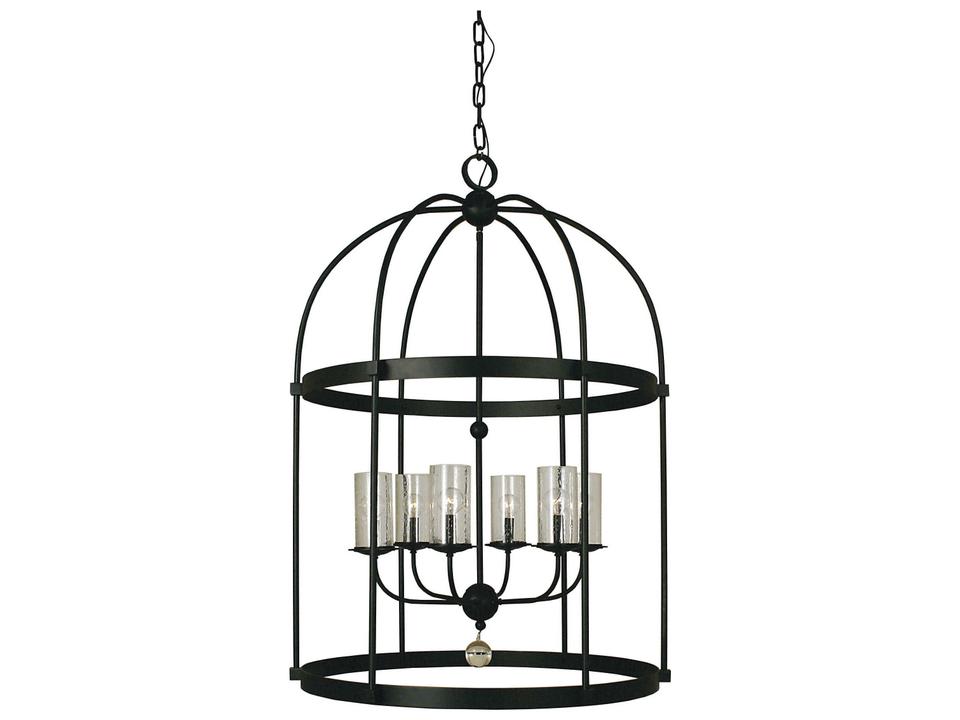 Compass 6-Light Chandelier Transitional Foyer Fixture