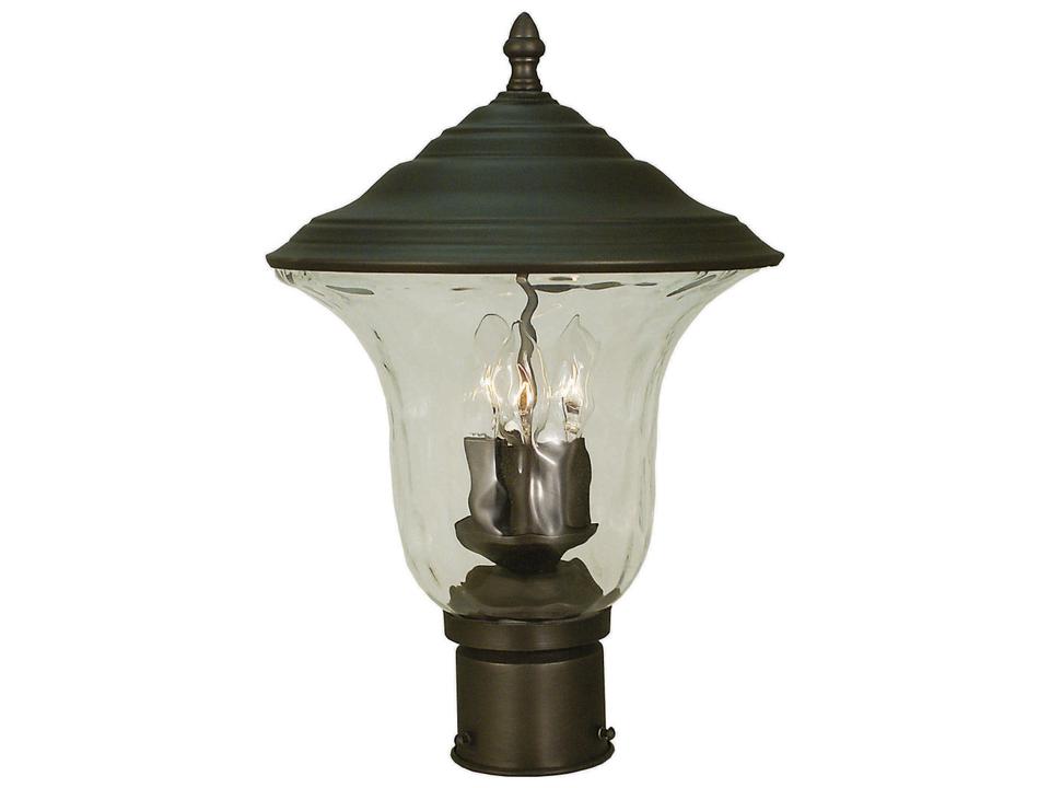 Hartford 3-Light Outdoor Post Light