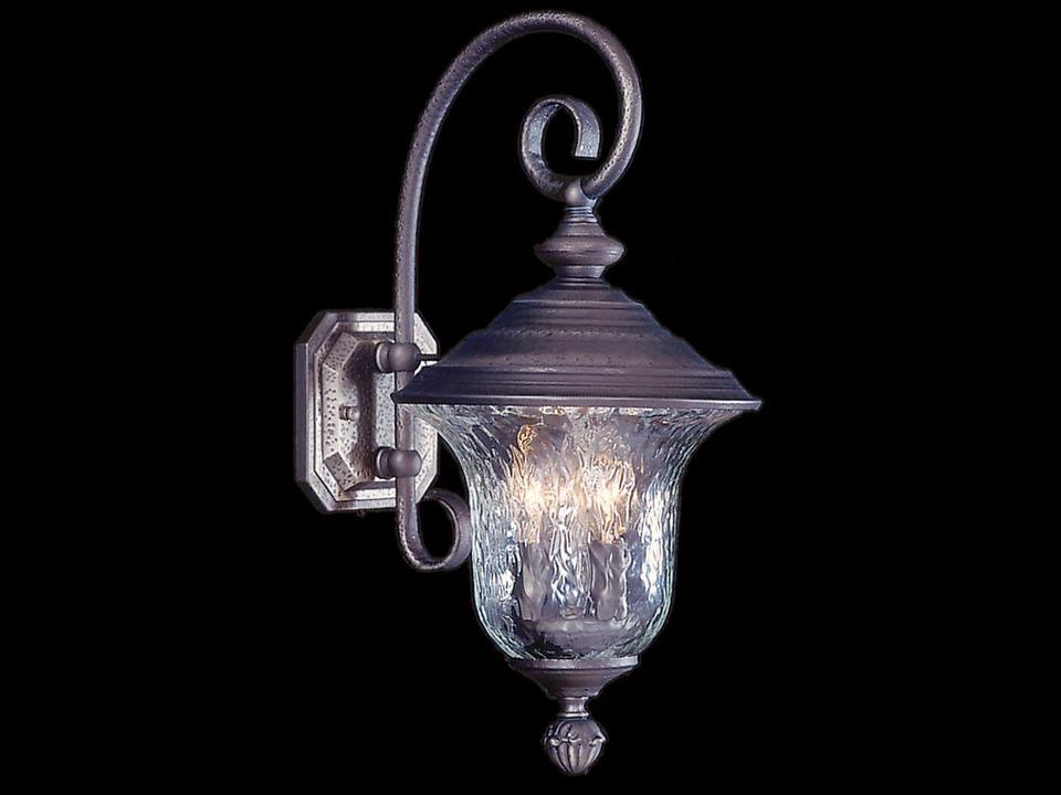 Carcassonne 3-Light Exterior Wall Sconce