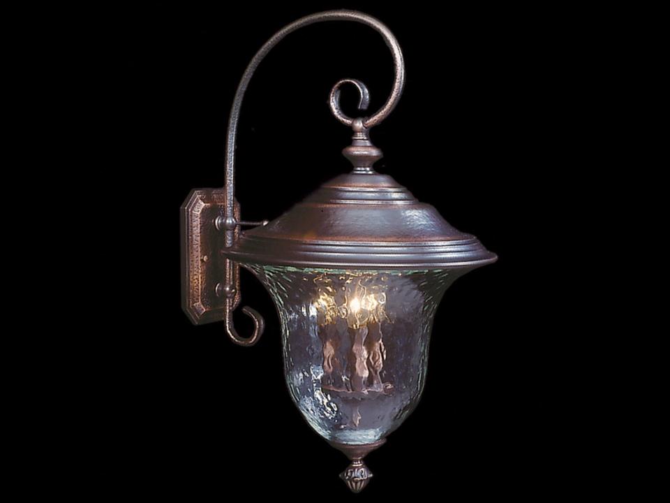 Carcassonne 3-Light Outdoor Wall Mount