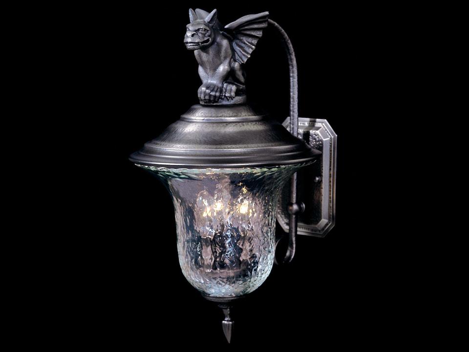 Carcassonne 3-Light Outdoor Wall Sconce