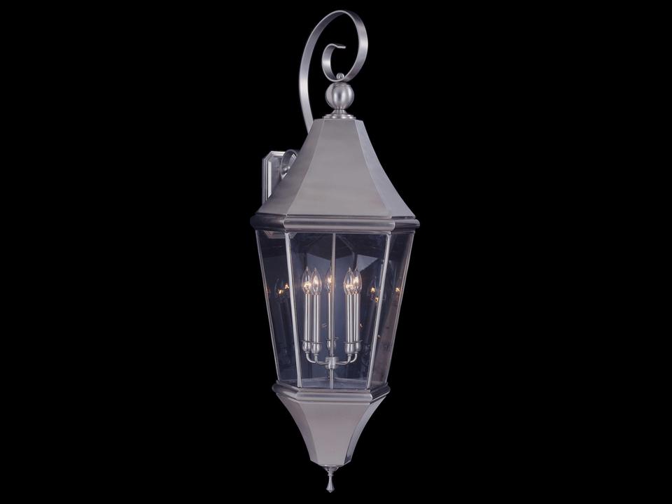 Normandy 5-Light Solid Brass Wall Lantern