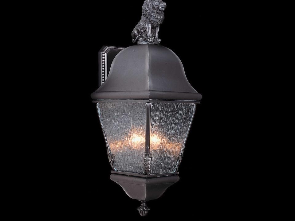 Coeur De Lion 3-Light Outdoor Wall Light Traditional Design