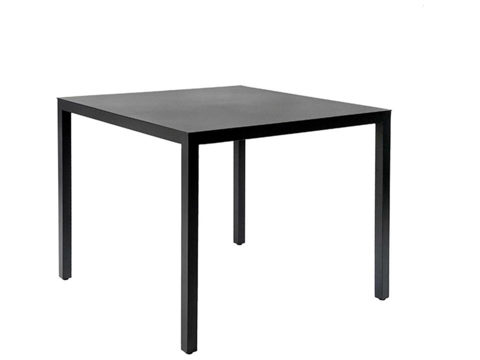 Barcino Square Dining Table with Black HPL Top