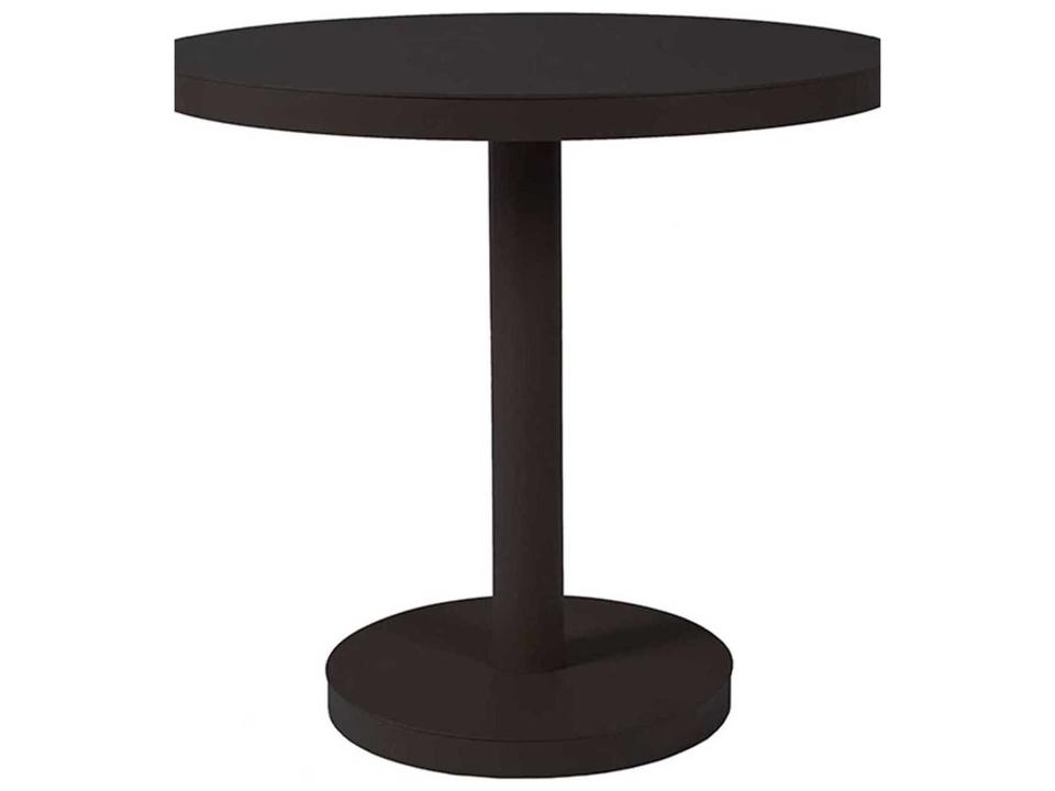 Barcino 31.5 Inch Round Dining Table in Black