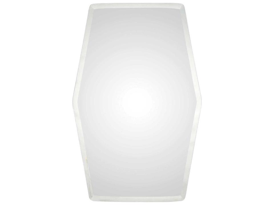 Tel Aviv Hexagonal Frameless Wall Mirror with Beveled Edges