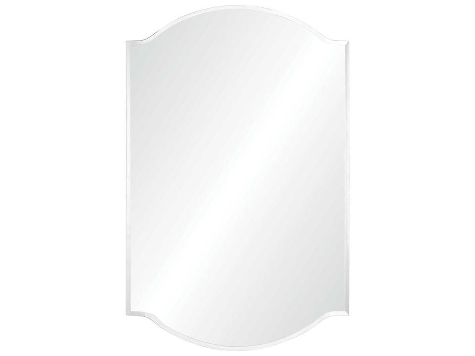 Kale Irregular Glass Wall Mirror with Beveled Edges