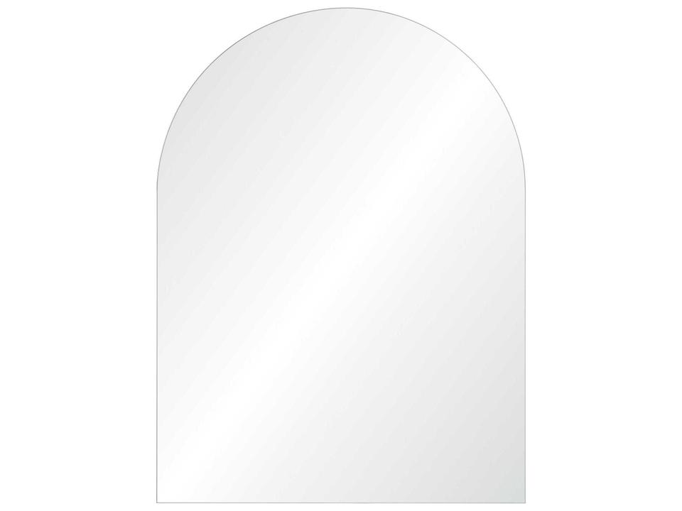 Aldrin Unframed Arch Wall Mirror with Polished Edges