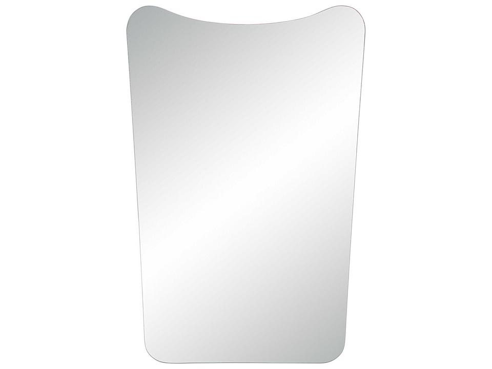 Selene Rectangular Wall Mirror with Burnished Brass Finish