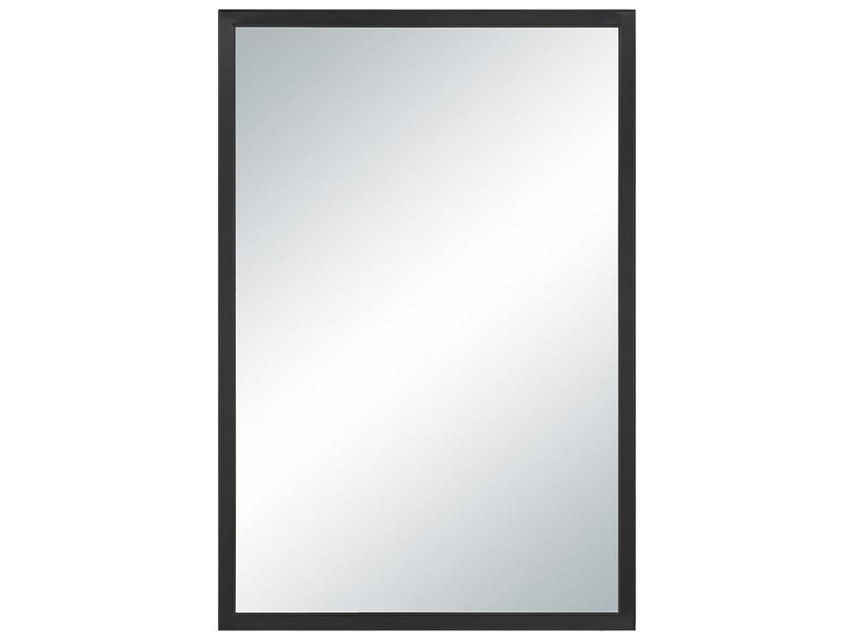 Elvas Rectangular Wall Mirror in Champagne Iron Frame