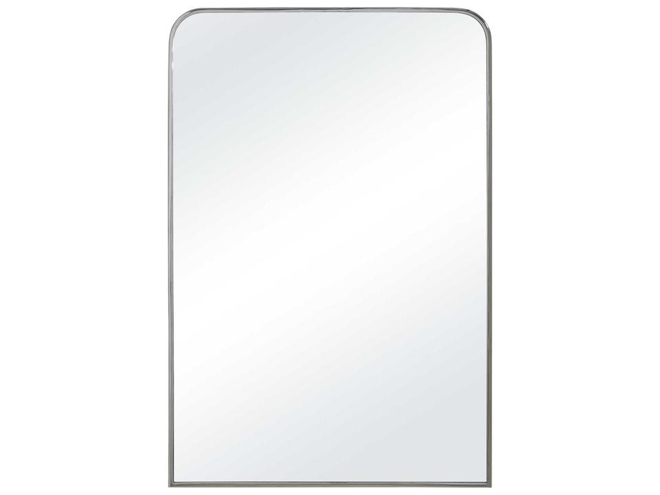 Jackline Polished Nickel Rectangular Wall Mirror
