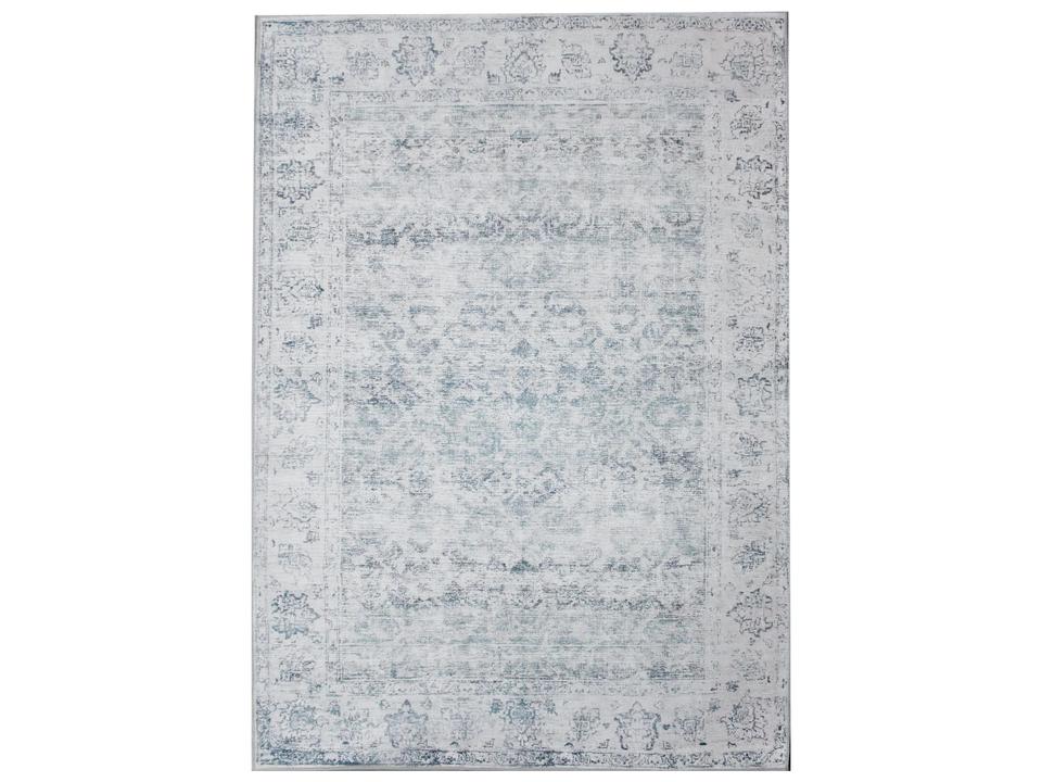Chloe Flatweave Bordered Area Rug in 100% Polyester