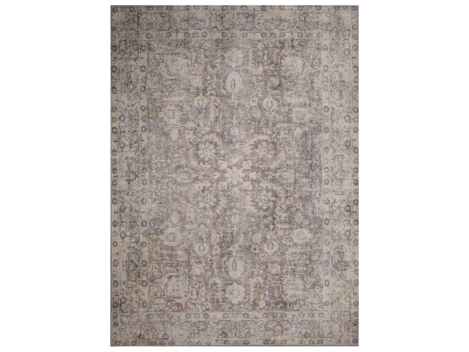 Chloe Flatweave Floral Area Rug in 100% Polyester