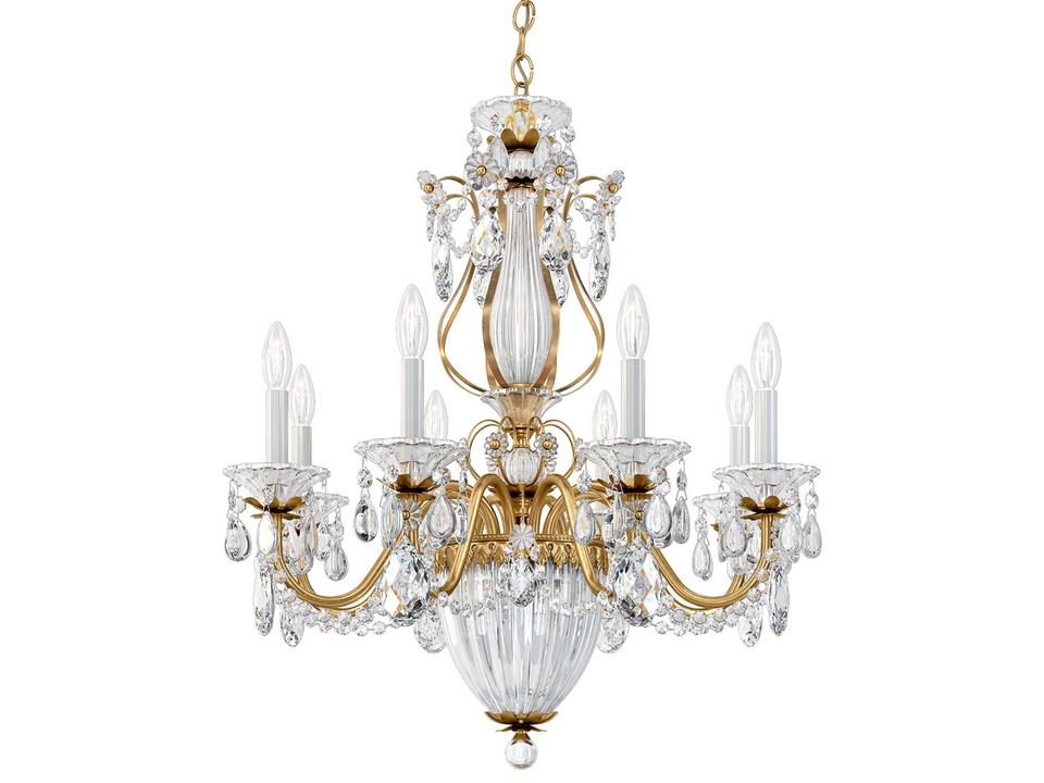 11-Light Bagatelle Chandelier Antique Silver
