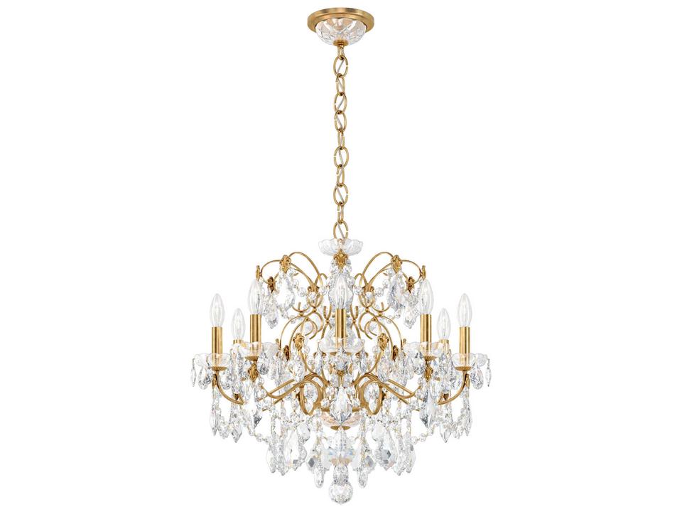 Century 9-Light Crystal Chandelier