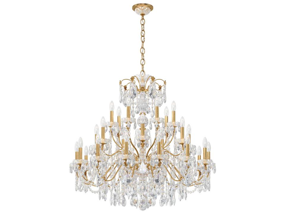28-Light Century Chandelier