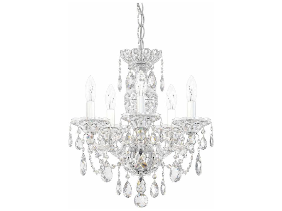 Sterling 5-Light Crystal Chandelier