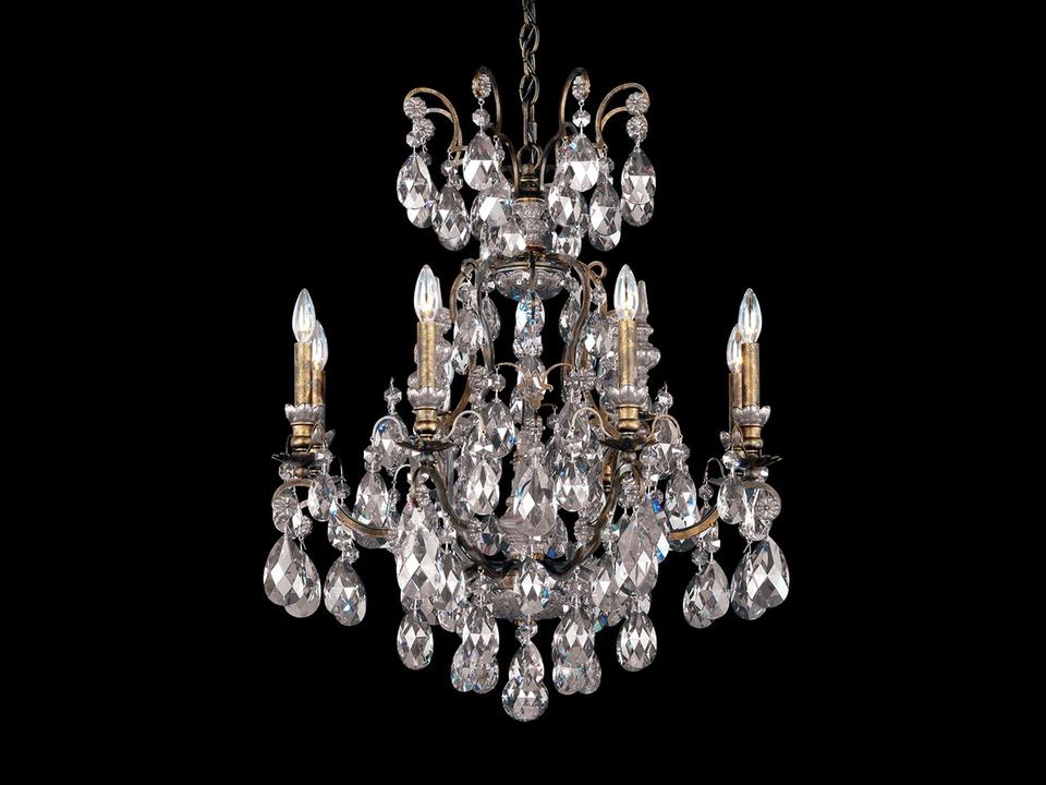 9-Light Renaissance Crystal Chandelier
