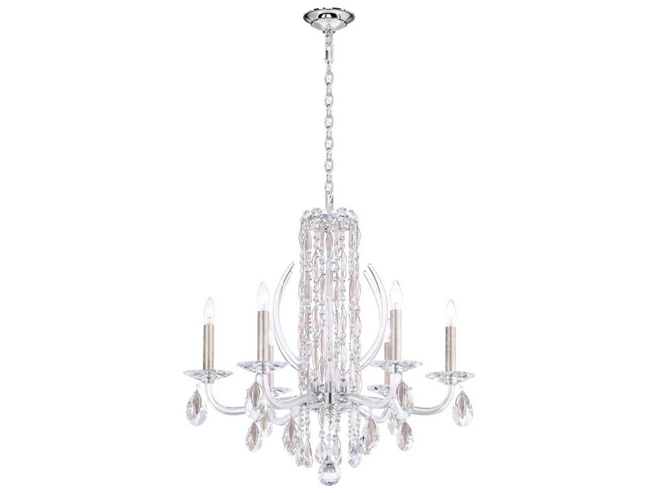 6-Light Sarella Crystal Candelabra Chandelier