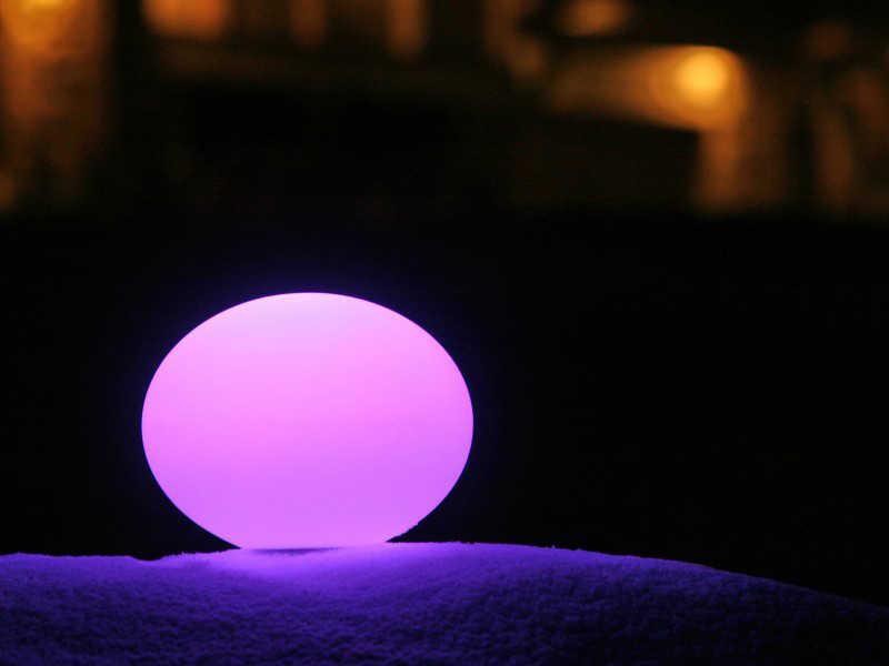 Flatball Floating Outdoor LED Lamp