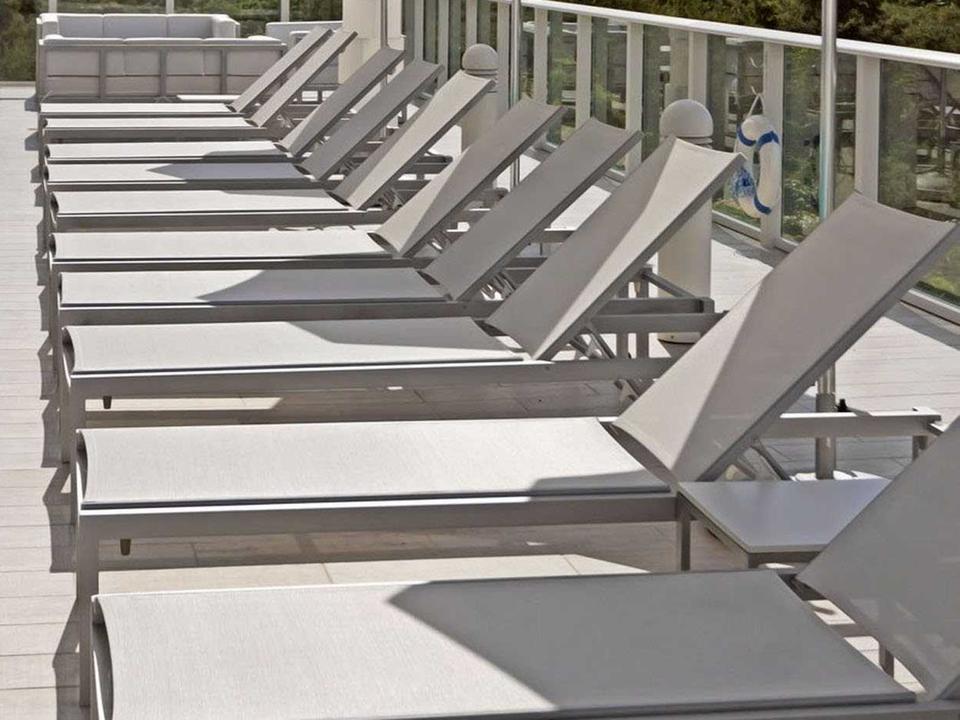 Decoscape Fusion Aluminum Sling Lounge Set