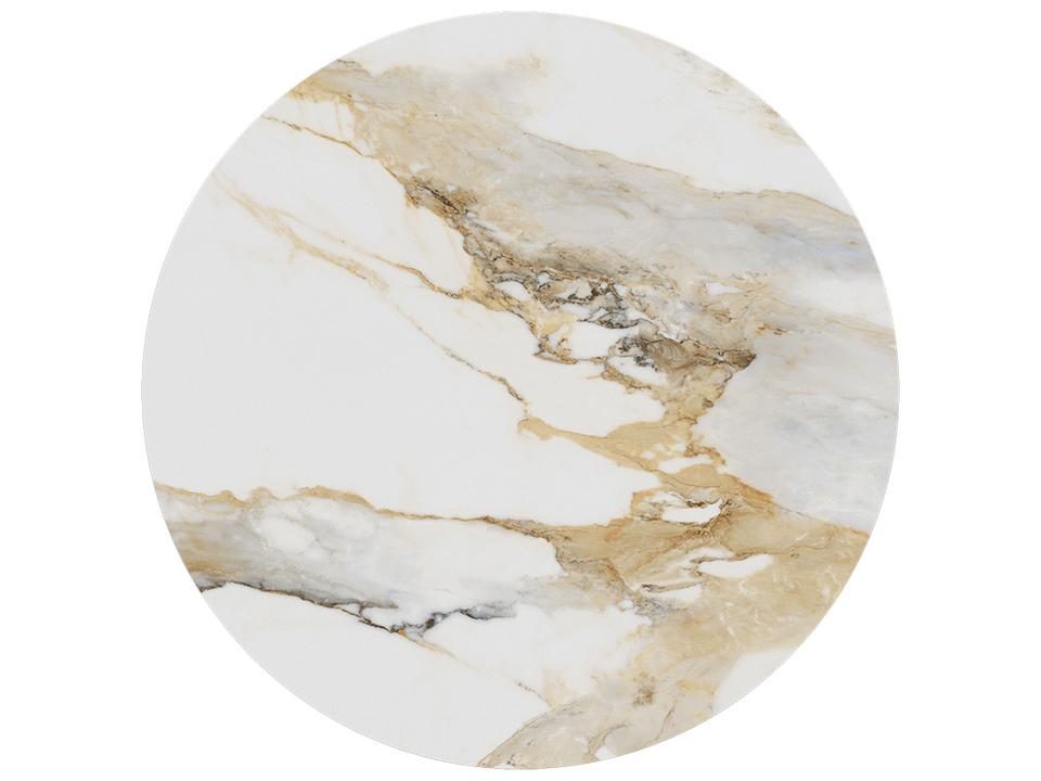 Oliver 48-Inch Round Porcelain Rimless Dining Table Top