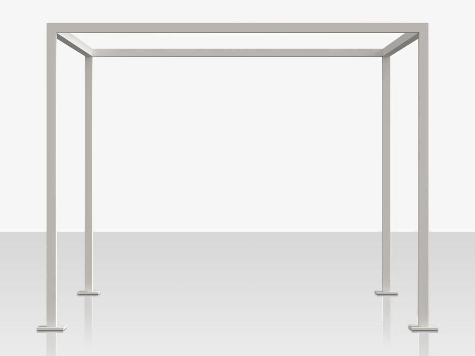 Breeze 96-Inch Aluminum Cabana