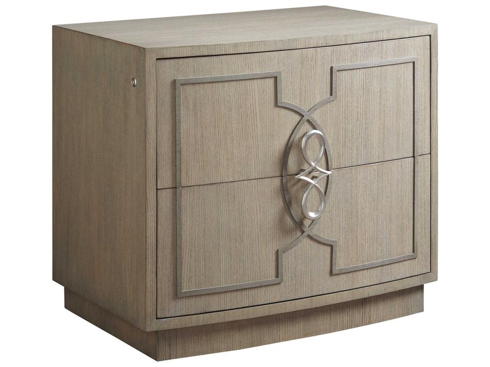 Studio Designs File Cabinet in Wire Brushed Dove Gray