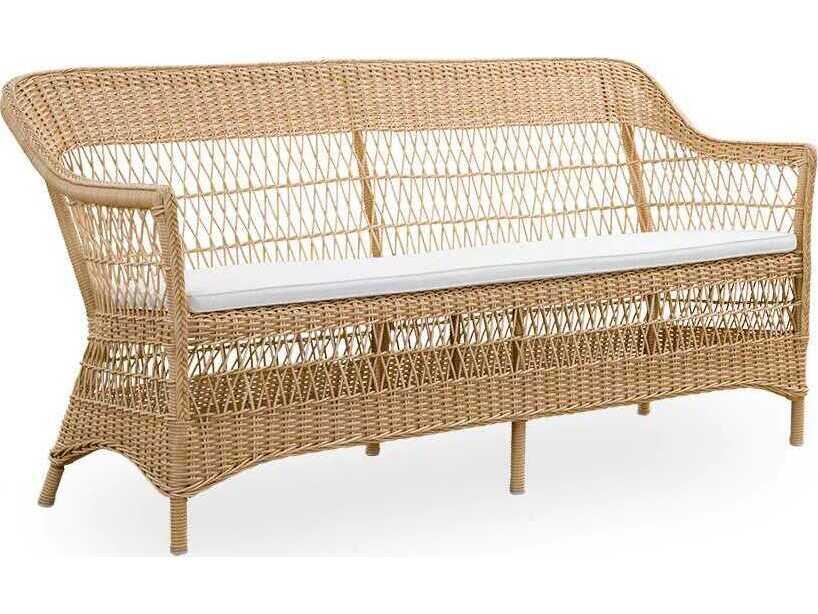 Georgia Garden 3-Seat AluRattan Outdoor Sofa