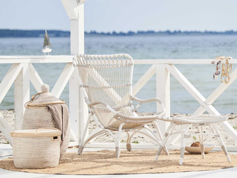 Exterior Aluminum Wicker Outdoor Lounge Set